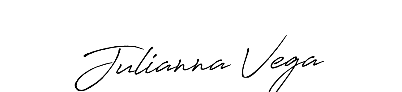 It looks lik you need a new signature style for name Julianna Vega. Design unique handwritten (Antro_Vectra_Bolder) signature with our free signature maker in just a few clicks. Julianna Vega signature style 7 images and pictures png