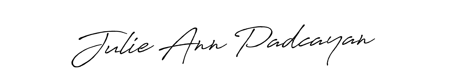 Julie Ann Padcayan stylish signature style. Best Handwritten Sign (Antro_Vectra_Bolder) for my name. Handwritten Signature Collection Ideas for my name Julie Ann Padcayan. Julie Ann Padcayan signature style 7 images and pictures png
