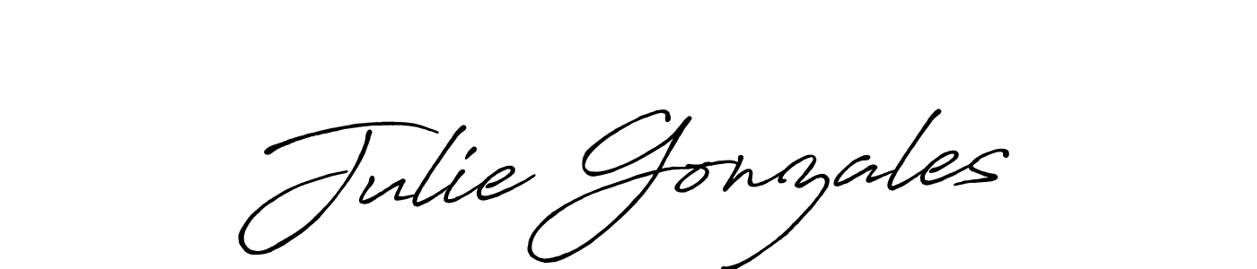 if you are searching for the best signature style for your name Julie Gonzales. so please give up your signature search. here we have designed multiple signature styles  using Antro_Vectra_Bolder. Julie Gonzales signature style 7 images and pictures png