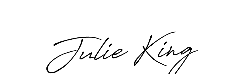 It looks lik you need a new signature style for name Julie King. Design unique handwritten (Antro_Vectra_Bolder) signature with our free signature maker in just a few clicks. Julie King signature style 7 images and pictures png