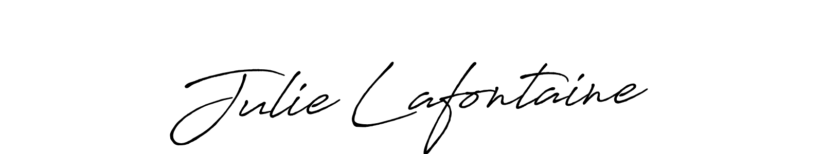 It looks lik you need a new signature style for name Julie Lafontaine. Design unique handwritten (Antro_Vectra_Bolder) signature with our free signature maker in just a few clicks. Julie Lafontaine signature style 7 images and pictures png