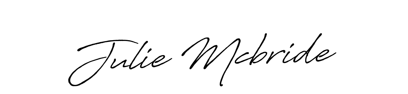 Use a signature maker to create a handwritten signature online. With this signature software, you can design (Antro_Vectra_Bolder) your own signature for name Julie Mcbride. Julie Mcbride signature style 7 images and pictures png