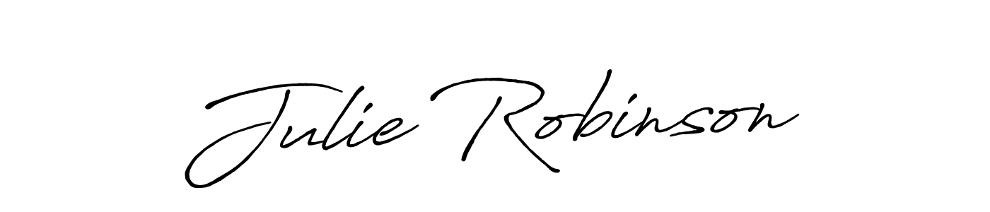 Use a signature maker to create a handwritten signature online. With this signature software, you can design (Antro_Vectra_Bolder) your own signature for name Julie Robinson. Julie Robinson signature style 7 images and pictures png