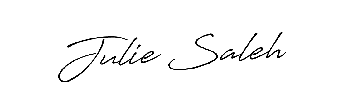 Make a beautiful signature design for name Julie Saleh. Use this online signature maker to create a handwritten signature for free. Julie Saleh signature style 7 images and pictures png