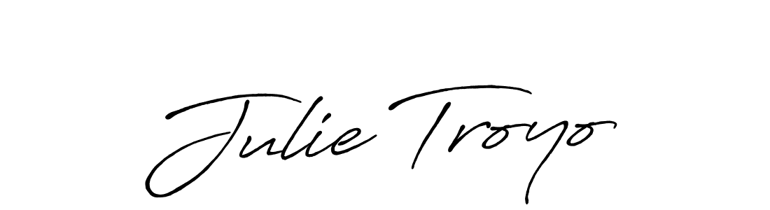 Make a beautiful signature design for name Julie Troyo. Use this online signature maker to create a handwritten signature for free. Julie Troyo signature style 7 images and pictures png