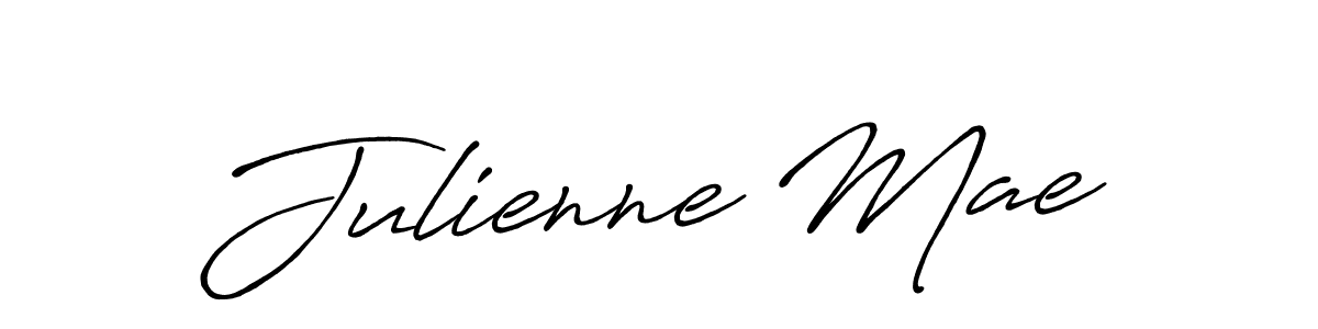 if you are searching for the best signature style for your name Julienne Mae. so please give up your signature search. here we have designed multiple signature styles  using Antro_Vectra_Bolder. Julienne Mae signature style 7 images and pictures png