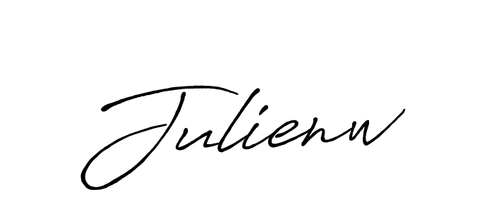 How to Draw Julienw signature style? Antro_Vectra_Bolder is a latest design signature styles for name Julienw. Julienw signature style 7 images and pictures png