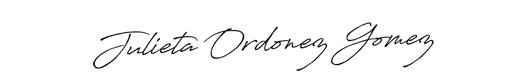 You can use this online signature creator to create a handwritten signature for the name Julieta Ordonez Gomez. This is the best online autograph maker. Julieta Ordonez Gomez signature style 7 images and pictures png