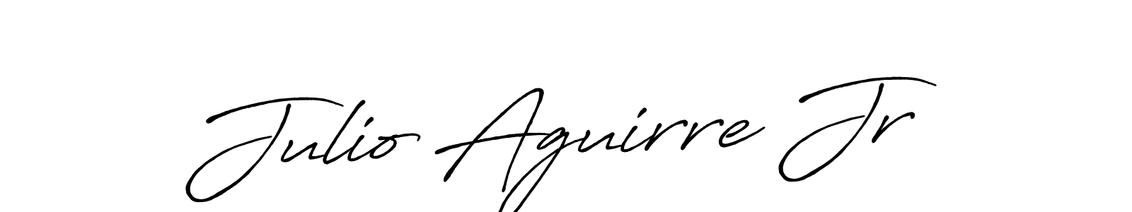Use a signature maker to create a handwritten signature online. With this signature software, you can design (Antro_Vectra_Bolder) your own signature for name Julio Aguirre Jr. Julio Aguirre Jr signature style 7 images and pictures png