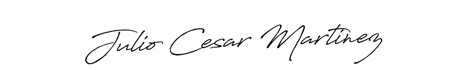 Also we have Julio Cesar Martinez name is the best signature style. Create professional handwritten signature collection using Antro_Vectra_Bolder autograph style. Julio Cesar Martinez signature style 7 images and pictures png