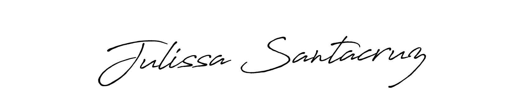 Make a short Julissa Santacruz signature style. Manage your documents anywhere anytime using Antro_Vectra_Bolder. Create and add eSignatures, submit forms, share and send files easily. Julissa Santacruz signature style 7 images and pictures png