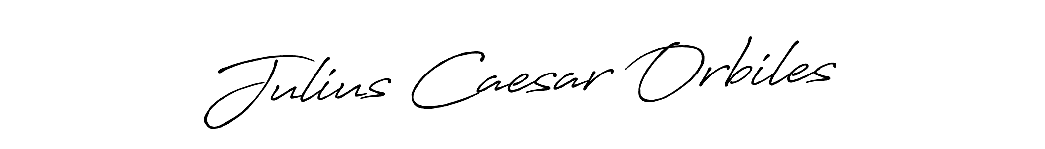Julius Caesar Orbiles stylish signature style. Best Handwritten Sign (Antro_Vectra_Bolder) for my name. Handwritten Signature Collection Ideas for my name Julius Caesar Orbiles. Julius Caesar Orbiles signature style 7 images and pictures png