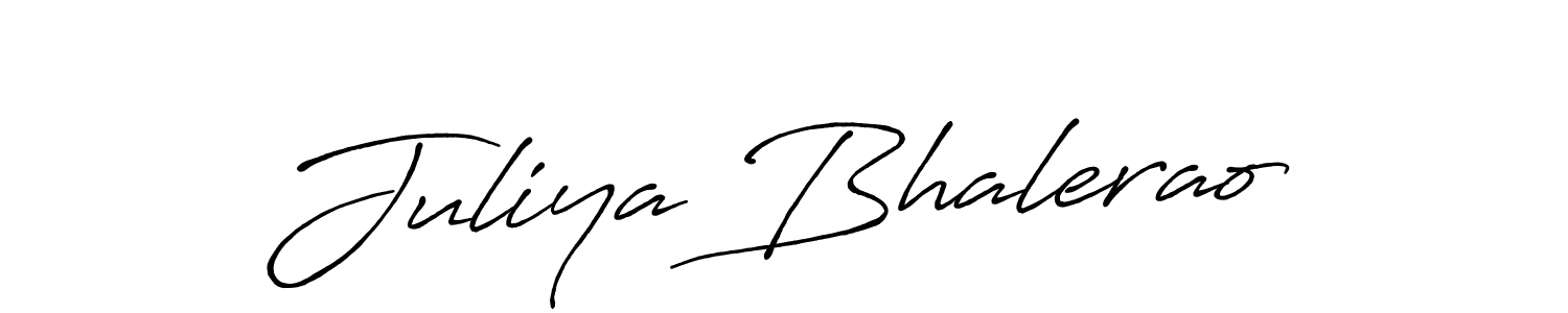 Once you've used our free online signature maker to create your best signature Antro_Vectra_Bolder style, it's time to enjoy all of the benefits that Juliya Bhalerao name signing documents. Juliya Bhalerao signature style 7 images and pictures png