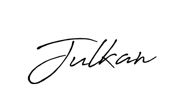 if you are searching for the best signature style for your name Julkan. so please give up your signature search. here we have designed multiple signature styles  using Antro_Vectra_Bolder. Julkan signature style 7 images and pictures png