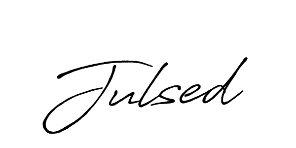 Make a beautiful signature design for name Julsed. Use this online signature maker to create a handwritten signature for free. Julsed signature style 7 images and pictures png