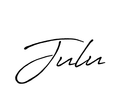 Also we have Julu name is the best signature style. Create professional handwritten signature collection using Antro_Vectra_Bolder autograph style. Julu signature style 7 images and pictures png