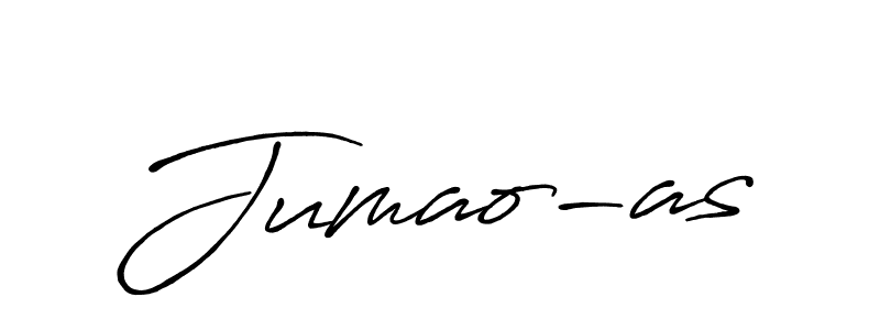 Create a beautiful signature design for name Jumao-as. With this signature (Antro_Vectra_Bolder) fonts, you can make a handwritten signature for free. Jumao-as signature style 7 images and pictures png