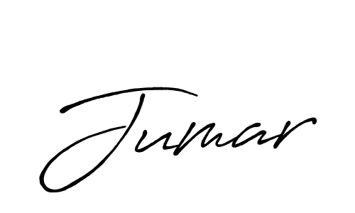 Create a beautiful signature design for name Jumar. With this signature (Antro_Vectra_Bolder) fonts, you can make a handwritten signature for free. Jumar signature style 7 images and pictures png