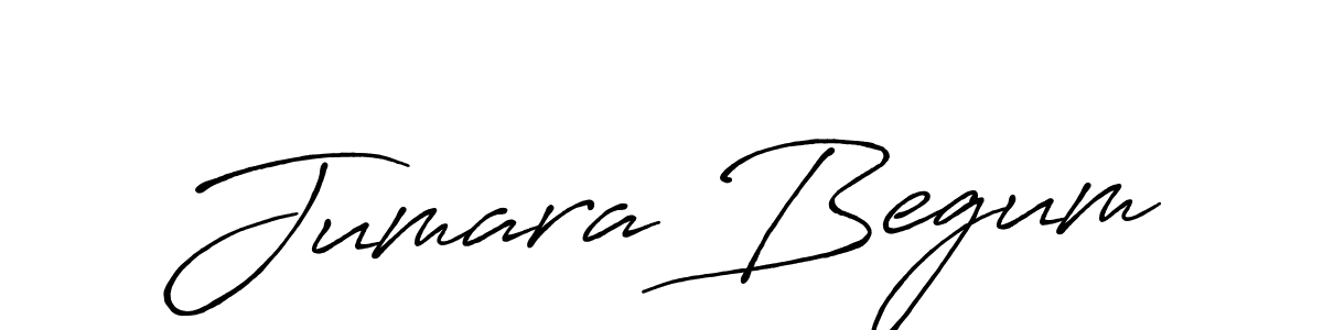 How to make Jumara Begum signature? Antro_Vectra_Bolder is a professional autograph style. Create handwritten signature for Jumara Begum name. Jumara Begum signature style 7 images and pictures png