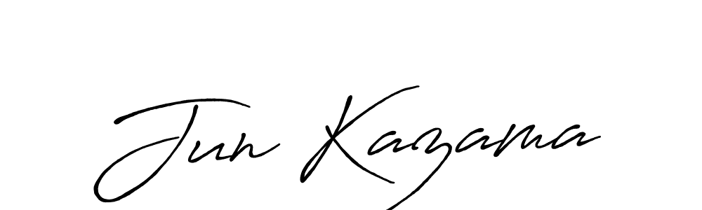 It looks lik you need a new signature style for name Jun Kazama. Design unique handwritten (Antro_Vectra_Bolder) signature with our free signature maker in just a few clicks. Jun Kazama signature style 7 images and pictures png