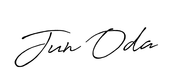 Create a beautiful signature design for name Jun Oda. With this signature (Antro_Vectra_Bolder) fonts, you can make a handwritten signature for free. Jun Oda signature style 7 images and pictures png