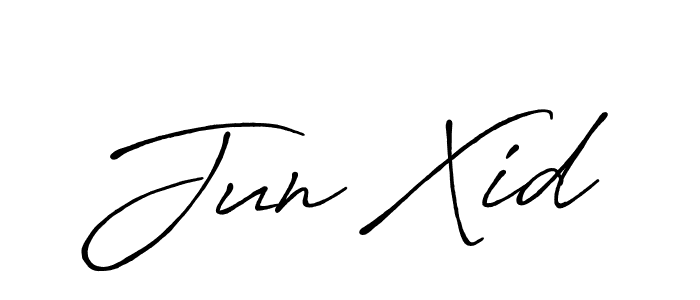 See photos of Jun Xid official signature by Spectra . Check more albums & portfolios. Read reviews & check more about Antro_Vectra_Bolder font. Jun Xid signature style 7 images and pictures png