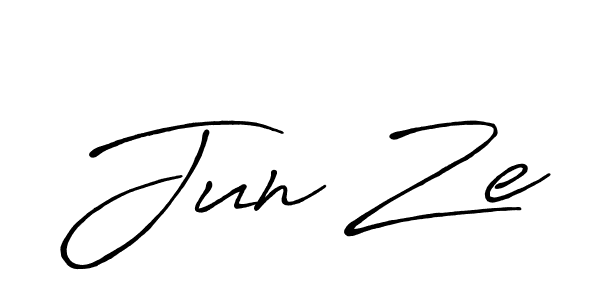 Make a short Jun Ze signature style. Manage your documents anywhere anytime using Antro_Vectra_Bolder. Create and add eSignatures, submit forms, share and send files easily. Jun Ze signature style 7 images and pictures png