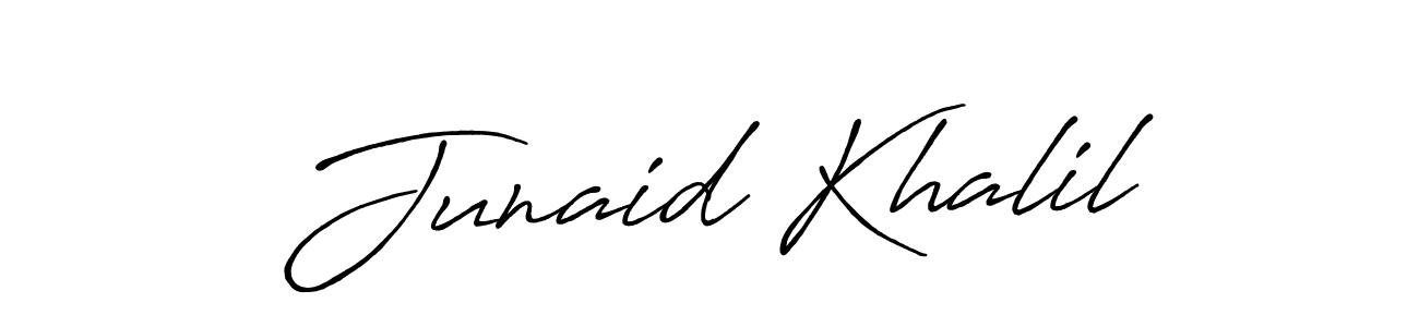 It looks lik you need a new signature style for name Junaid Khalil. Design unique handwritten (Antro_Vectra_Bolder) signature with our free signature maker in just a few clicks. Junaid Khalil signature style 7 images and pictures png