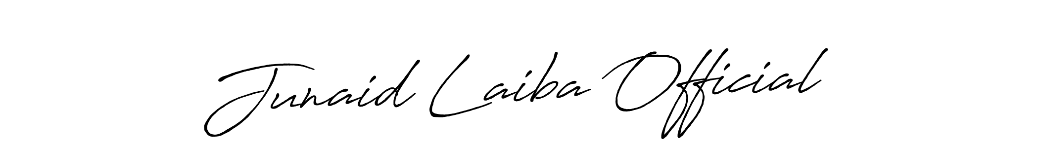 Here are the top 10 professional signature styles for the name Junaid Laiba Official. These are the best autograph styles you can use for your name. Junaid Laiba Official signature style 7 images and pictures png