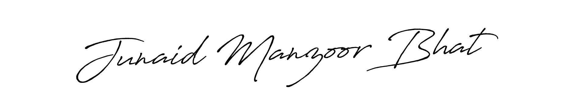 if you are searching for the best signature style for your name Junaid Manzoor Bhat. so please give up your signature search. here we have designed multiple signature styles  using Antro_Vectra_Bolder. Junaid Manzoor Bhat signature style 7 images and pictures png