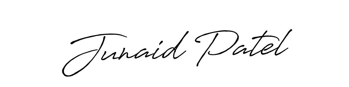 Once you've used our free online signature maker to create your best signature Antro_Vectra_Bolder style, it's time to enjoy all of the benefits that Junaid Patel name signing documents. Junaid Patel signature style 7 images and pictures png