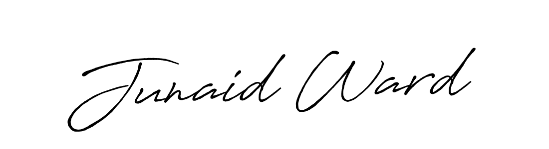 if you are searching for the best signature style for your name Junaid Ward. so please give up your signature search. here we have designed multiple signature styles  using Antro_Vectra_Bolder. Junaid Ward signature style 7 images and pictures png