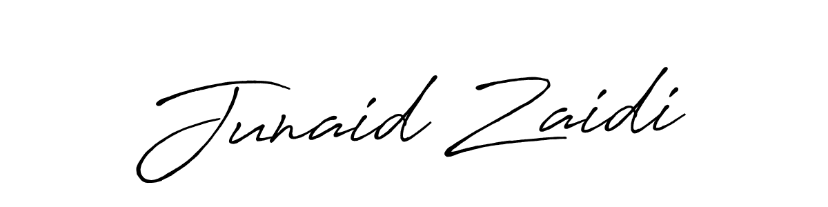 It looks lik you need a new signature style for name Junaid Zaidi. Design unique handwritten (Antro_Vectra_Bolder) signature with our free signature maker in just a few clicks. Junaid Zaidi signature style 7 images and pictures png