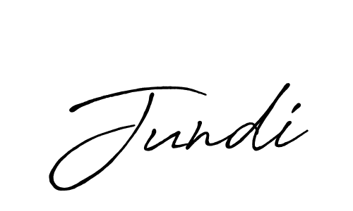 You should practise on your own different ways (Antro_Vectra_Bolder) to write your name (Jundi) in signature. don't let someone else do it for you. Jundi signature style 7 images and pictures png