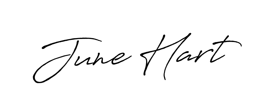 It looks lik you need a new signature style for name June Hart. Design unique handwritten (Antro_Vectra_Bolder) signature with our free signature maker in just a few clicks. June Hart signature style 7 images and pictures png