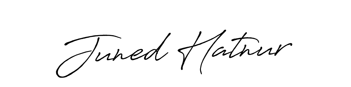 Best and Professional Signature Style for Juned Hatnur. Antro_Vectra_Bolder Best Signature Style Collection. Juned Hatnur signature style 7 images and pictures png