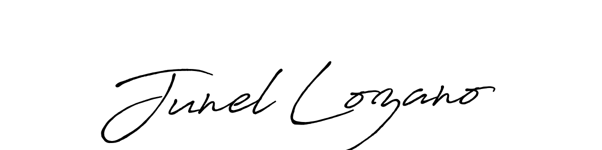 It looks lik you need a new signature style for name Junel Lozano. Design unique handwritten (Antro_Vectra_Bolder) signature with our free signature maker in just a few clicks. Junel Lozano signature style 7 images and pictures png