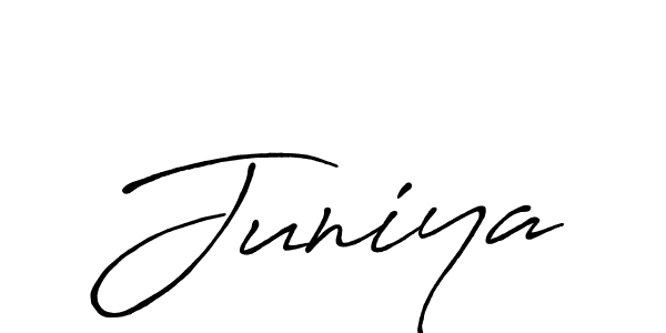 Make a short Juniya signature style. Manage your documents anywhere anytime using Antro_Vectra_Bolder. Create and add eSignatures, submit forms, share and send files easily. Juniya signature style 7 images and pictures png