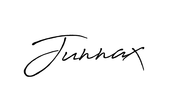 if you are searching for the best signature style for your name Junnax. so please give up your signature search. here we have designed multiple signature styles  using Antro_Vectra_Bolder. Junnax signature style 7 images and pictures png