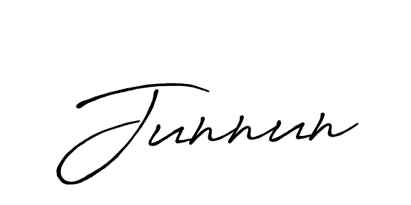 Once you've used our free online signature maker to create your best signature Antro_Vectra_Bolder style, it's time to enjoy all of the benefits that Junnun name signing documents. Junnun signature style 7 images and pictures png
