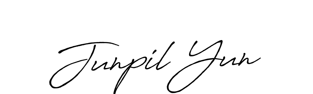 Here are the top 10 professional signature styles for the name Junpil Yun. These are the best autograph styles you can use for your name. Junpil Yun signature style 7 images and pictures png