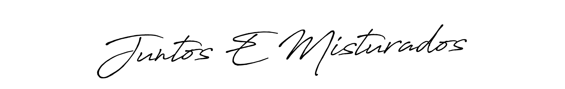 Design your own signature with our free online signature maker. With this signature software, you can create a handwritten (Antro_Vectra_Bolder) signature for name Juntos E Misturados. Juntos E Misturados signature style 7 images and pictures png