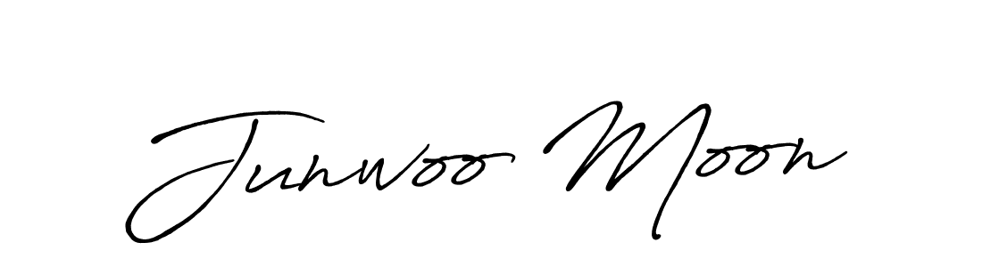 Once you've used our free online signature maker to create your best signature Antro_Vectra_Bolder style, it's time to enjoy all of the benefits that Junwoo Moon name signing documents. Junwoo Moon signature style 7 images and pictures png