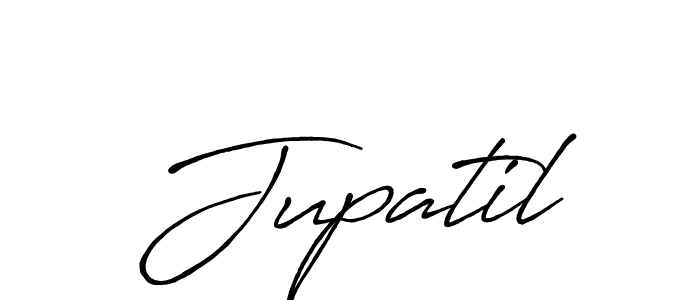 Use a signature maker to create a handwritten signature online. With this signature software, you can design (Antro_Vectra_Bolder) your own signature for name Jupatil. Jupatil signature style 7 images and pictures png