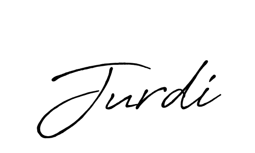 Also we have Jurdi name is the best signature style. Create professional handwritten signature collection using Antro_Vectra_Bolder autograph style. Jurdi signature style 7 images and pictures png