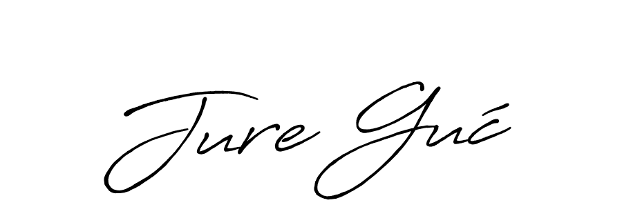 Make a short Jure Guć signature style. Manage your documents anywhere anytime using Antro_Vectra_Bolder. Create and add eSignatures, submit forms, share and send files easily. Jure Guć signature style 7 images and pictures png