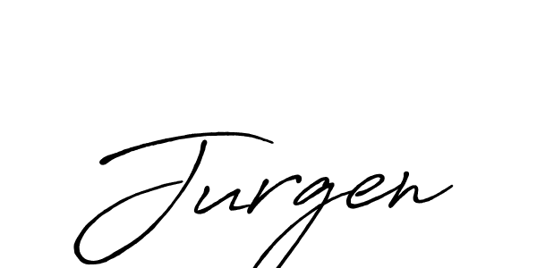Create a beautiful signature design for name Jurgen. With this signature (Antro_Vectra_Bolder) fonts, you can make a handwritten signature for free. Jurgen signature style 7 images and pictures png