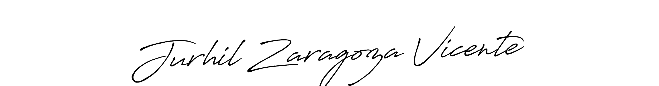 How to make Jurhil Zaragoza Vicente signature? Antro_Vectra_Bolder is a professional autograph style. Create handwritten signature for Jurhil Zaragoza Vicente name. Jurhil Zaragoza Vicente signature style 7 images and pictures png