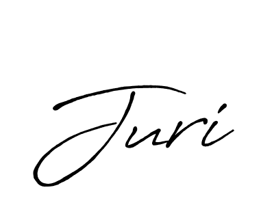 How to make Juri signature? Antro_Vectra_Bolder is a professional autograph style. Create handwritten signature for Juri name. Juri signature style 7 images and pictures png