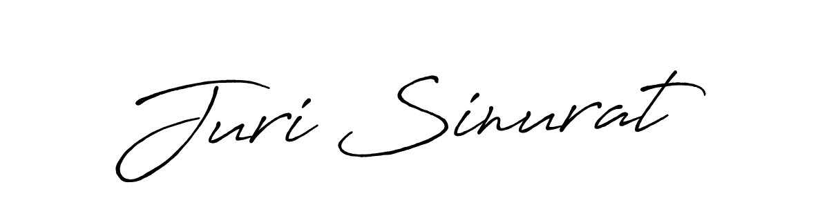 Use a signature maker to create a handwritten signature online. With this signature software, you can design (Antro_Vectra_Bolder) your own signature for name Juri Sinurat. Juri Sinurat signature style 7 images and pictures png